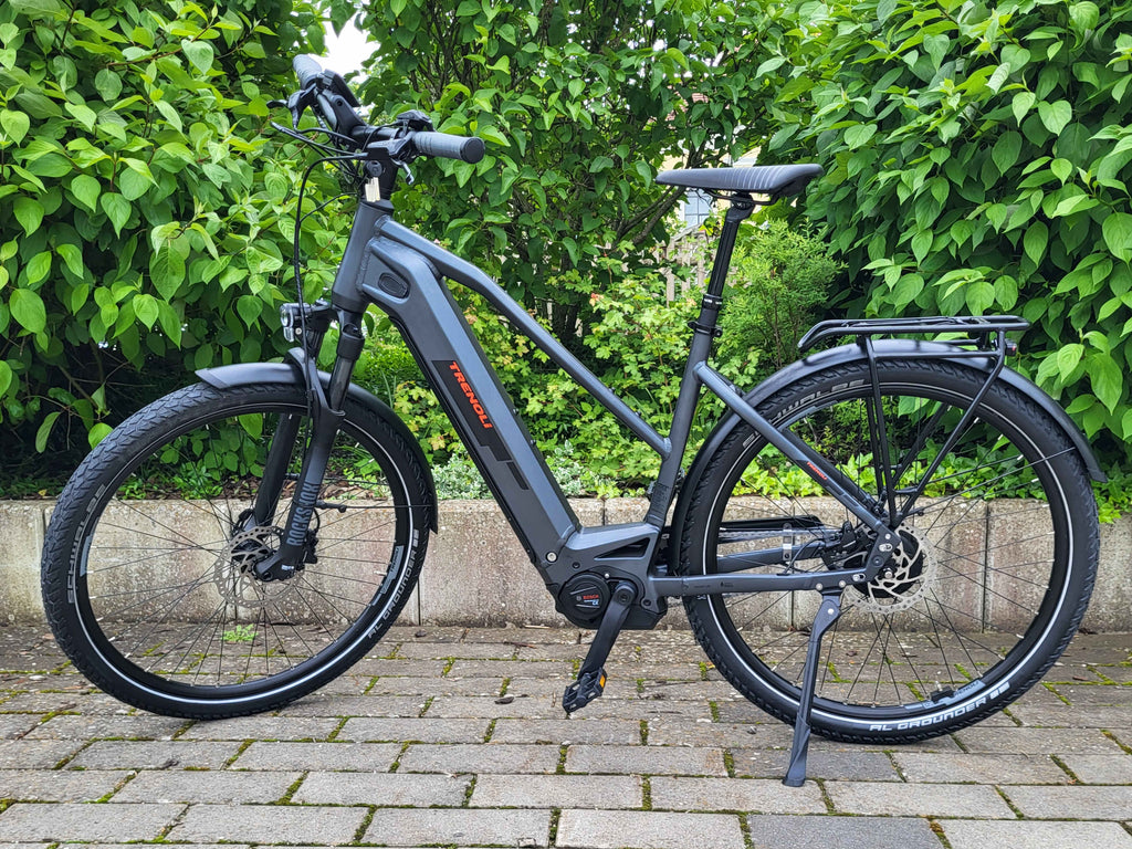 Trenoli TANARO CX SPORTIVO T ENVIOLO dark grey matt 2024 28" 750 Wh Trapez