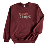 Merry & Bright Crewneck